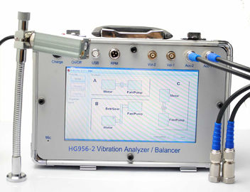 HG956-2 Titreşim Analiz Cihazı / Dengeleyici Titreşim ve Gürültü Spektrumu Analizi Çok Parametreli Yatak Arıza Tespiti