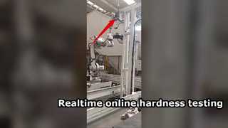 Çevrimiçi taşınabilir Leeb sertlik test cihazı