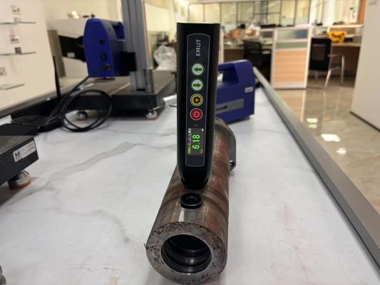 Bir tarama B tarama EMAT Hava Koplama Yüksek sıcaklık yüzeyli ultrasonik kalınlık ölçer