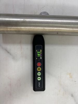 Bir tarama B tarama EMAT Hava Koplama Yüksek sıcaklık yüzeyli ultrasonik kalınlık ölçer