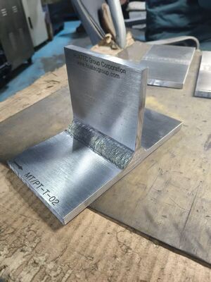 PT DYE Penetrant Denetimi Eğitim ve Sınav Standart Test Örnek Blokı