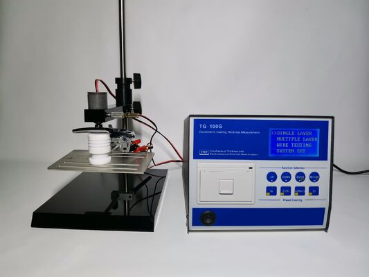 HUATEC TG-100G Elektrolitik (Coulomb) Kalınlık Ölçer Coulometric Kalınlık Test Cihazı Dahili Yazıcı